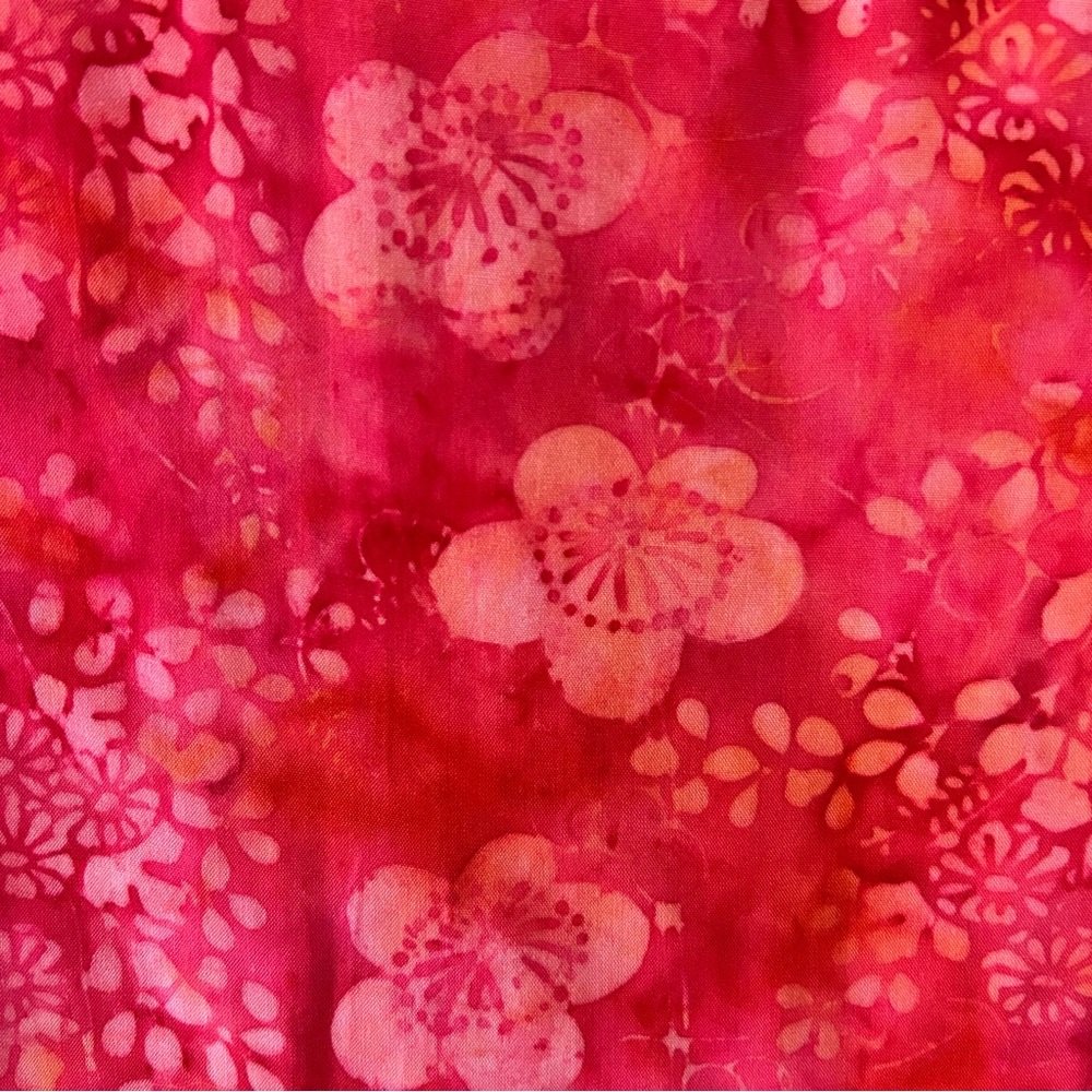 Floral Sleeveless Dress in Vibrant Pink - Picture 7 of 9